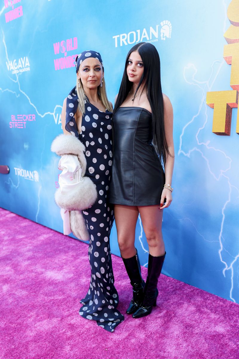 Nicole Richie and Kate Madden at the "Stop! That! Train!" world premiere held at Harmony Gold on May 18, 2026 in Los Angeles, California. (Photo by Chad Salvador/Variety via Getty Images)