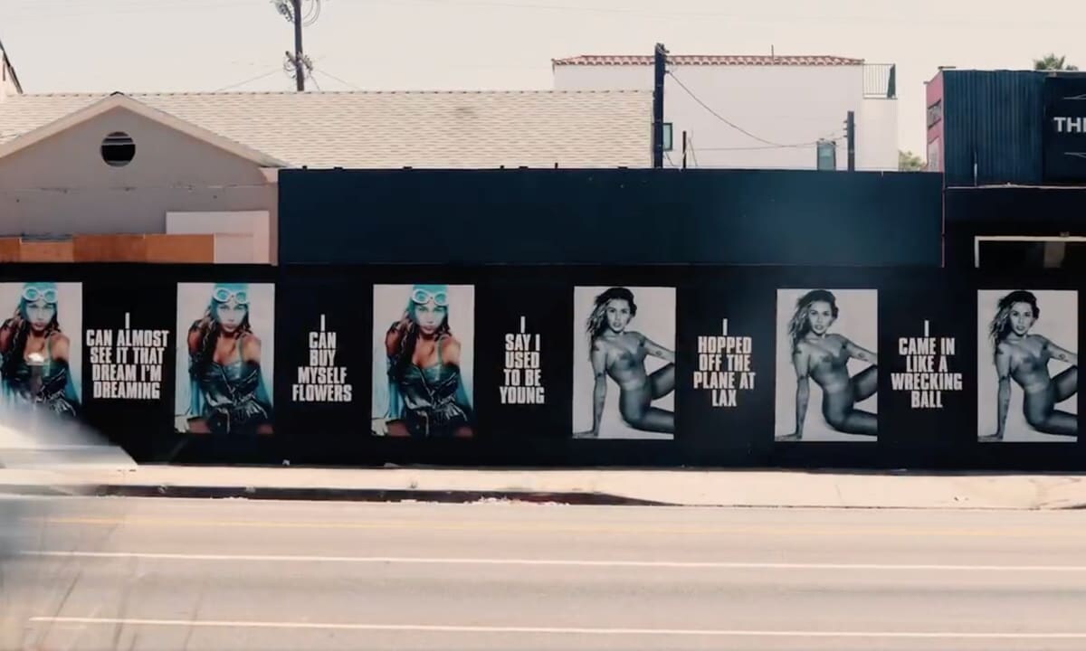  She used quotes from “It’s the Climb” and “Party in the USA,” and “Wrecking Ball” 