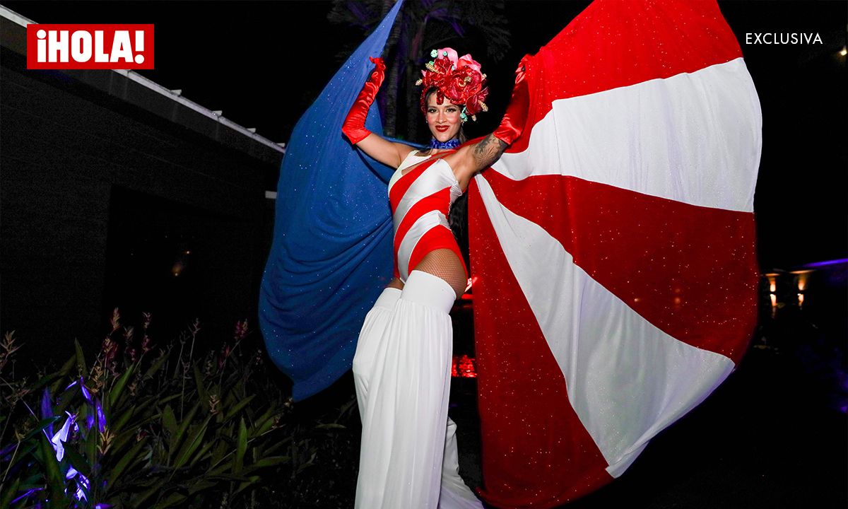 Thomas J. Henry and Dr. Elena Álvarez Westwood celebrate their engagement in San Juan, Puerto Rico