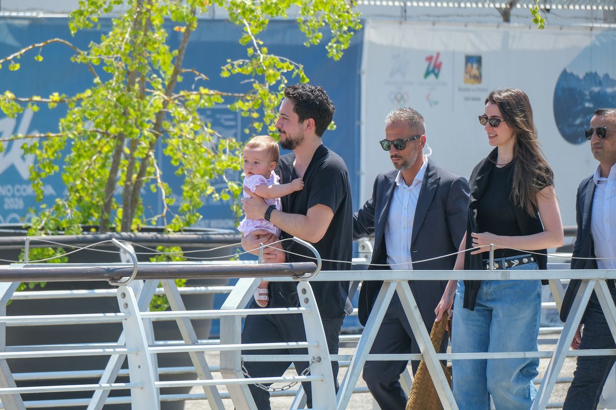 The Crown Prince and Princess departed Venice with their baby girl on June 28, 2025