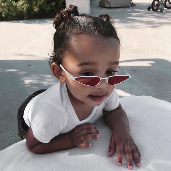 Kim Kardashian daughter Chicago 90s sunglasses