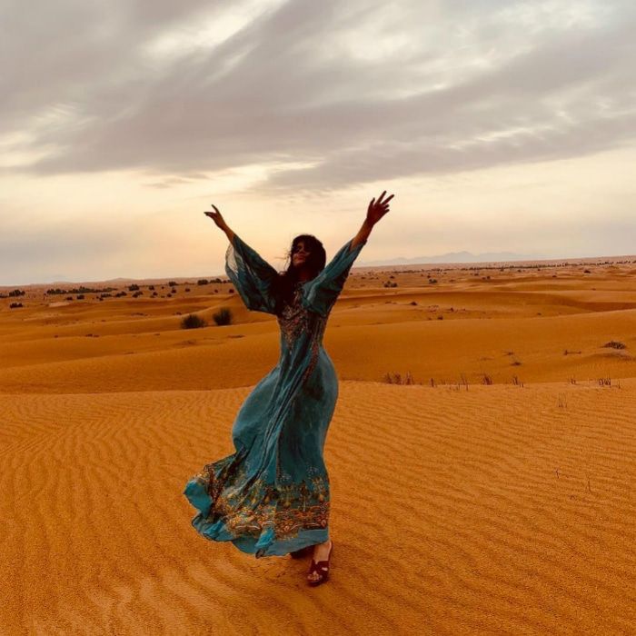 Camila Cabello Arabian desert