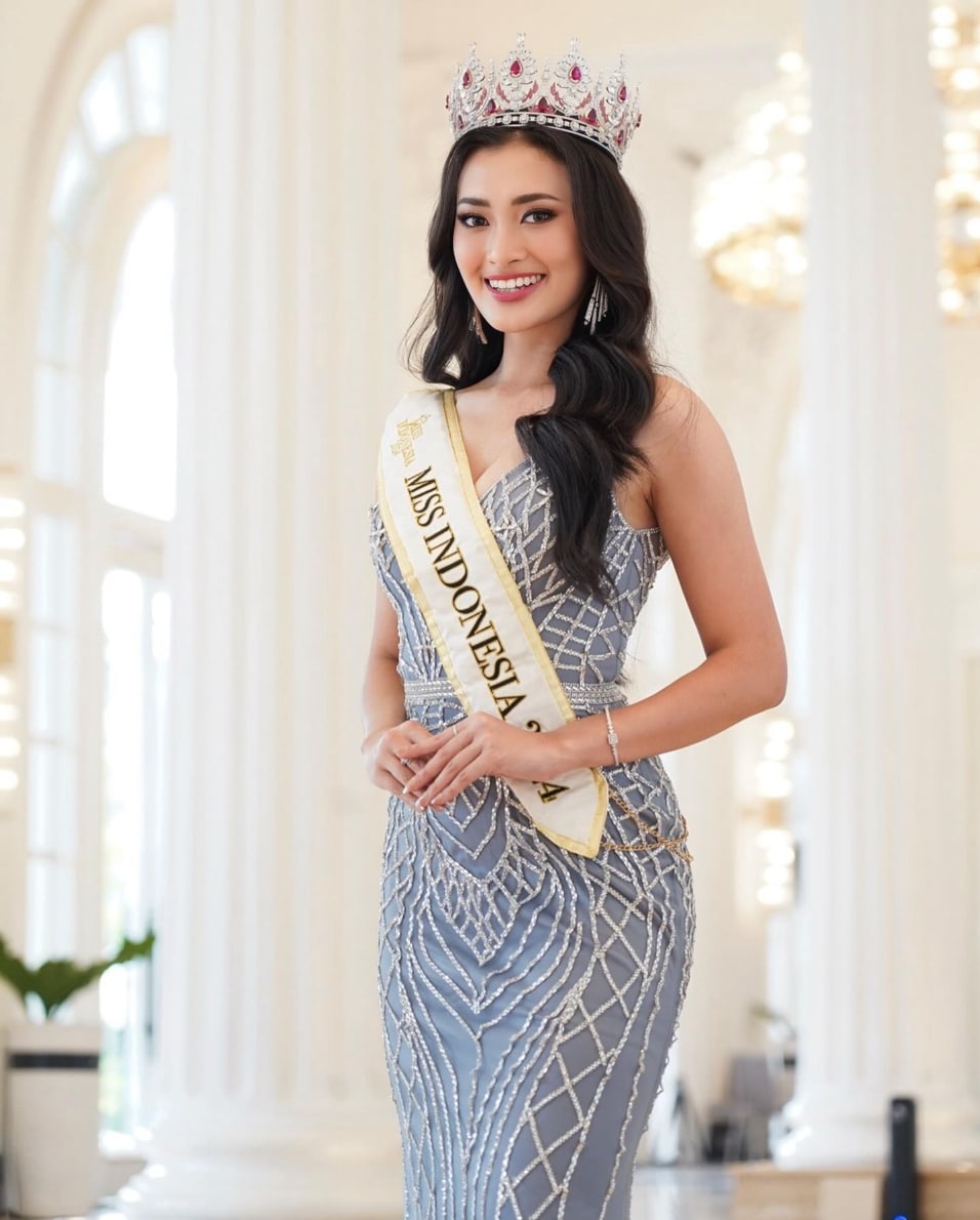 Monica Kezia Sembiring from Indonesia won Miss World 2025