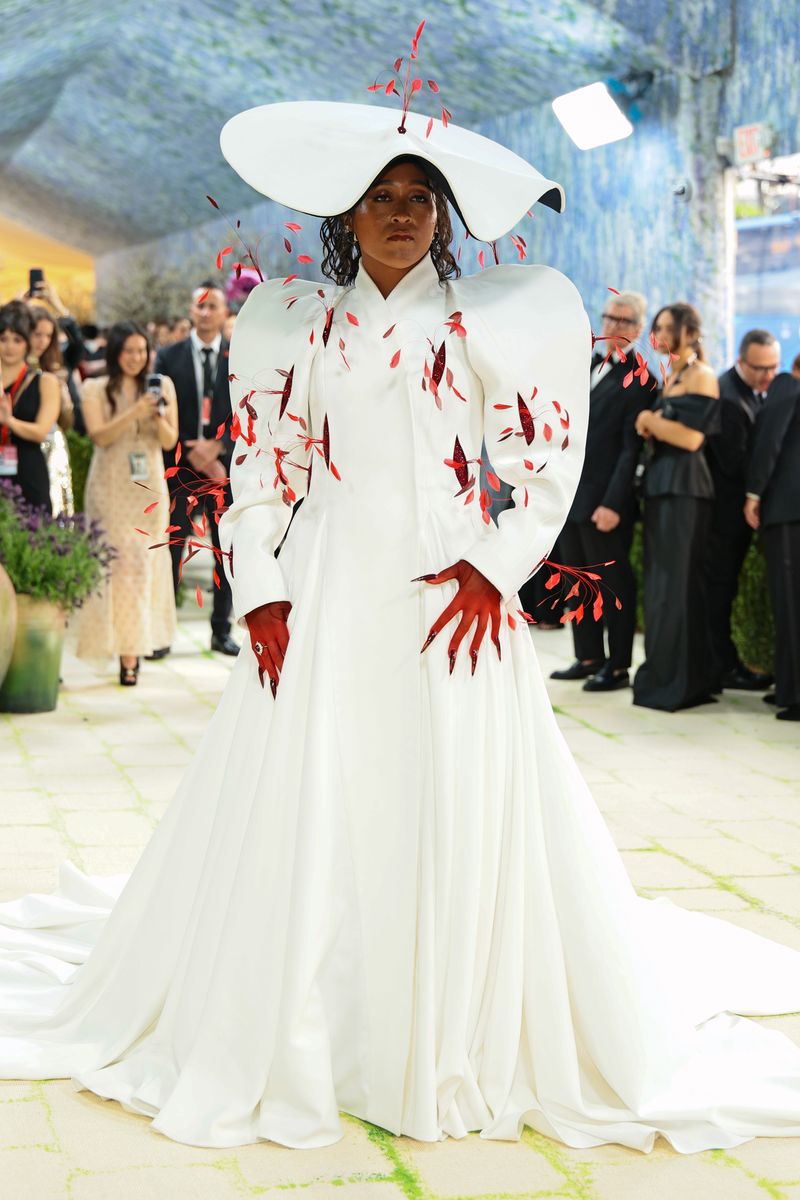 Naomi Osaka attends the 2026 Met Gala celebrating "Costume Art" at the Metropolitan Museum of Art on May 04, 2026 in New York City. (Photo by Dimitrios Kambouris/Getty Images for The Met Museum/Vogue)
