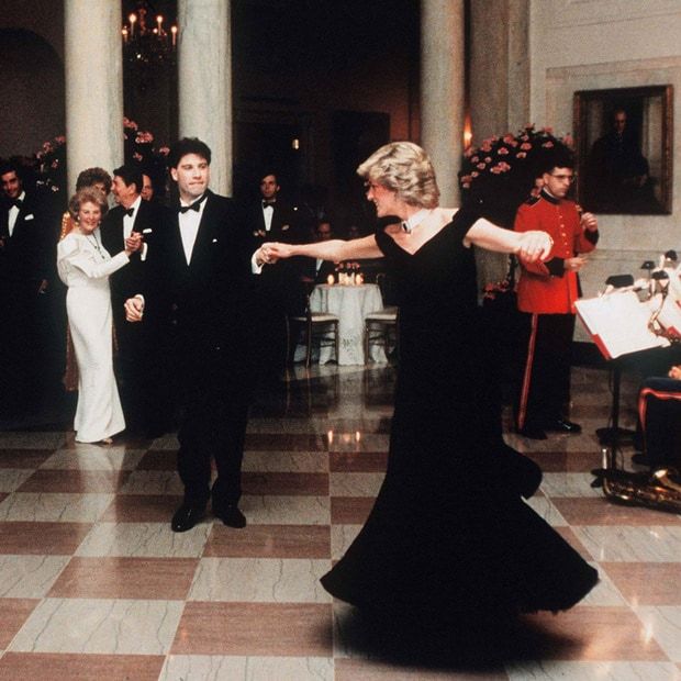 Dancing with Princess Diana is John's favorite moment of the '80s.
Photo: Anwar Hussein/WireImage