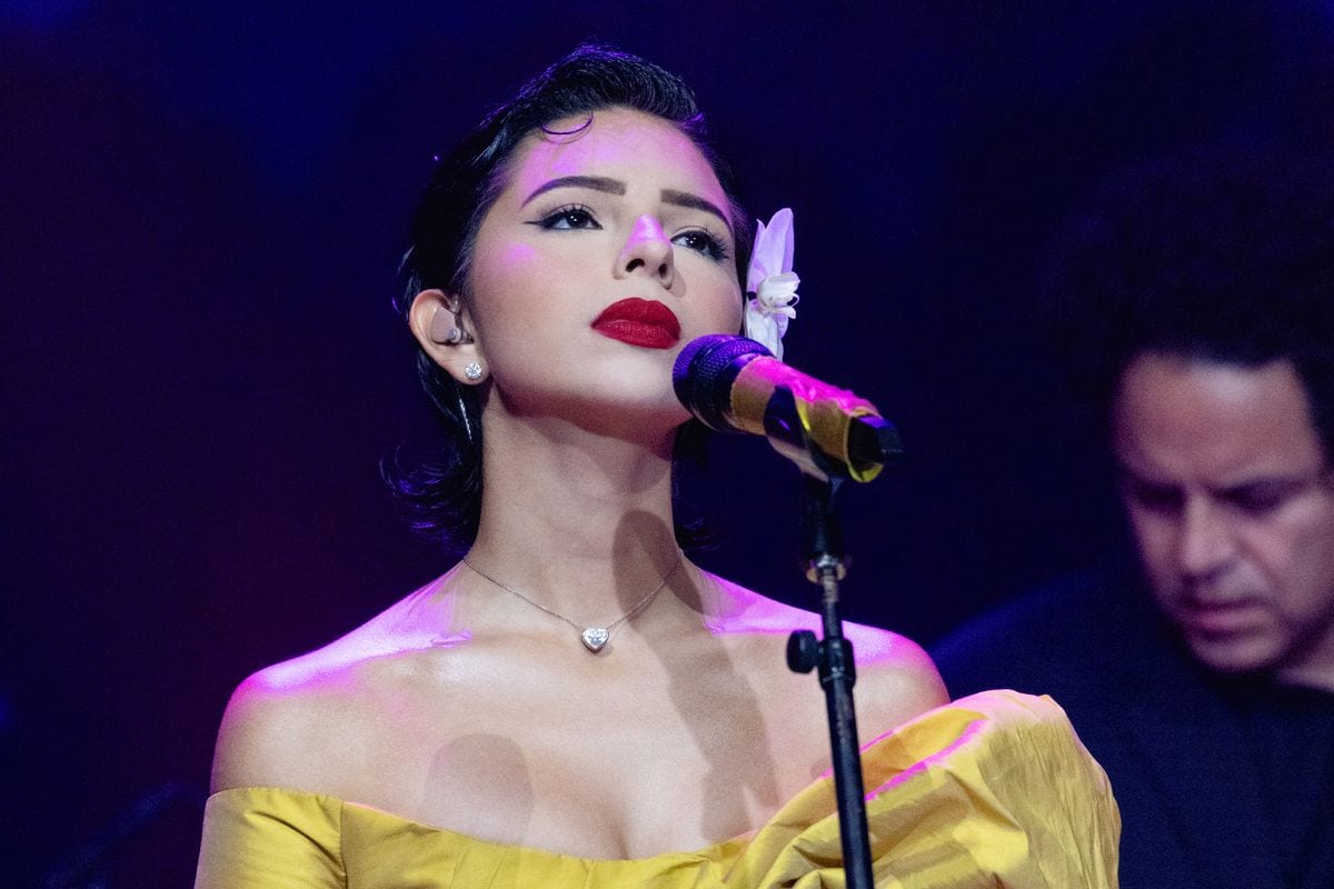 Angela Aguilar performs onstage during "Austin City Limits"