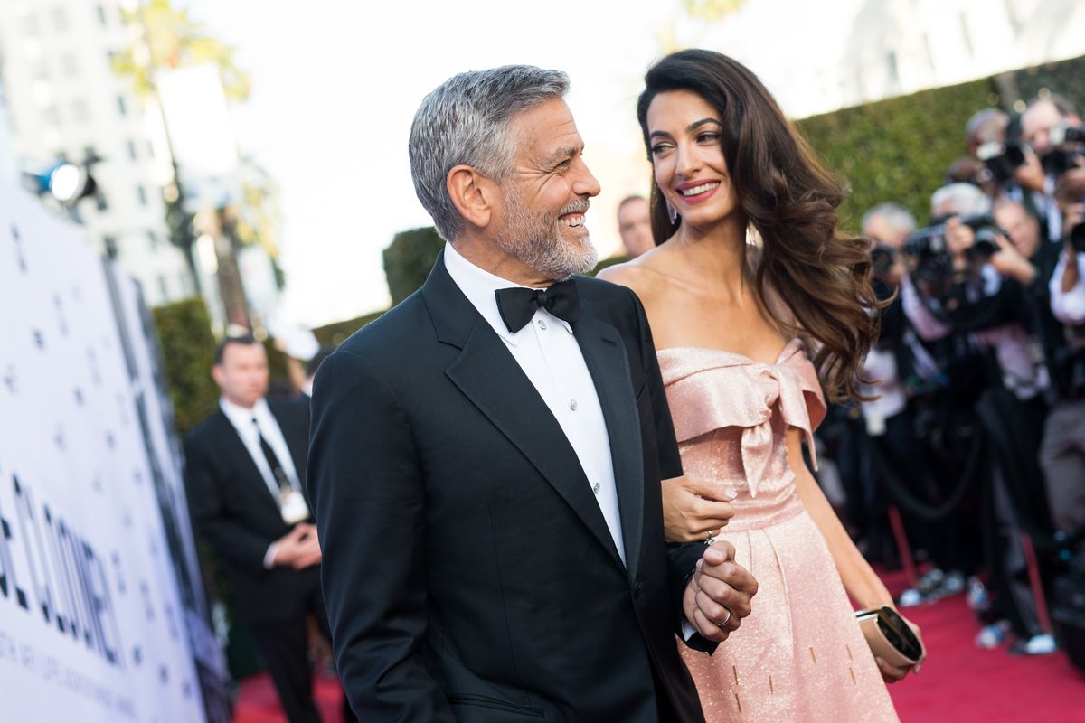 Amal Clooney on George Clooney's 'horrible' hair transformation