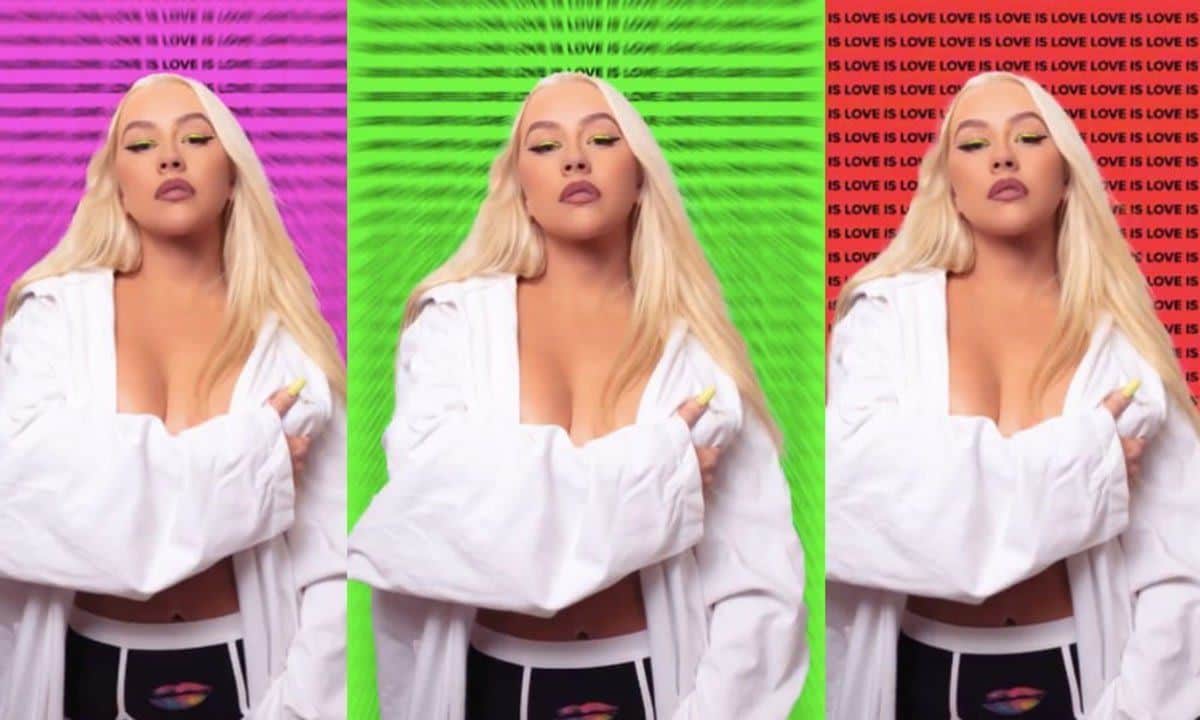 Christina Aguilera's Pride merch