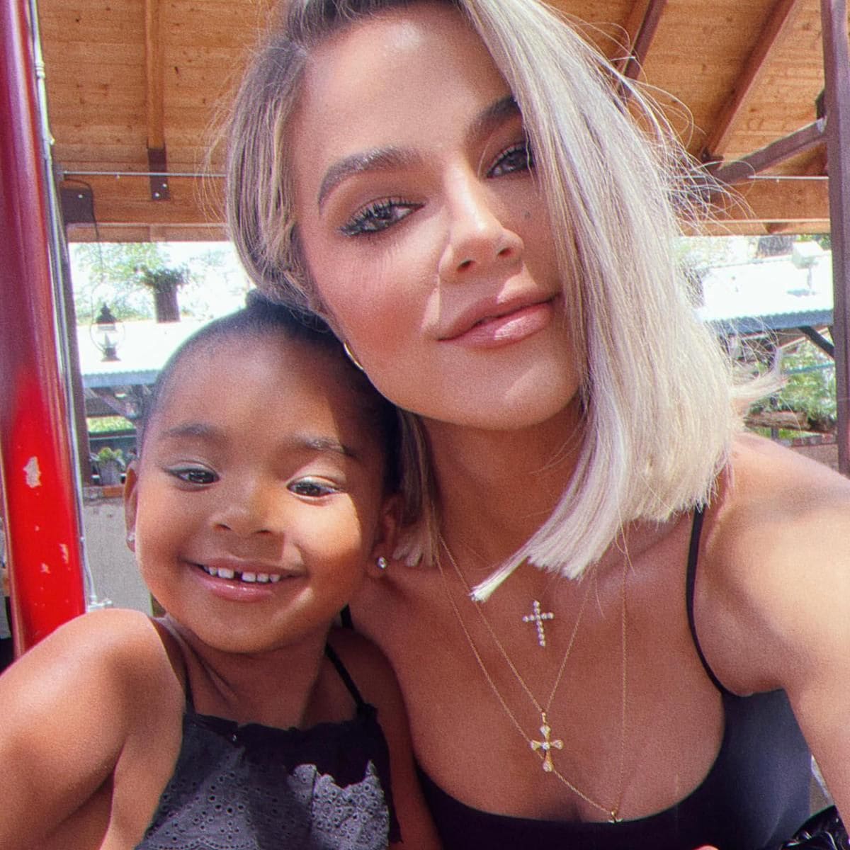 Khloé Kardashian y su hija True