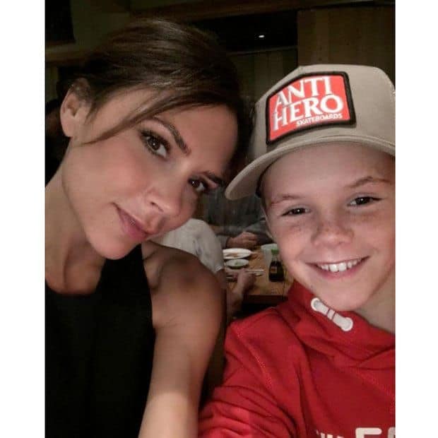 Cruz is following in his mom, former Spice Girls star, Victoria Beckham's footsteps.
Photo: Instagram/@victoriabeckham