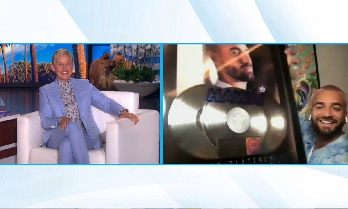Maluma on the Ellen DeGeneres Show