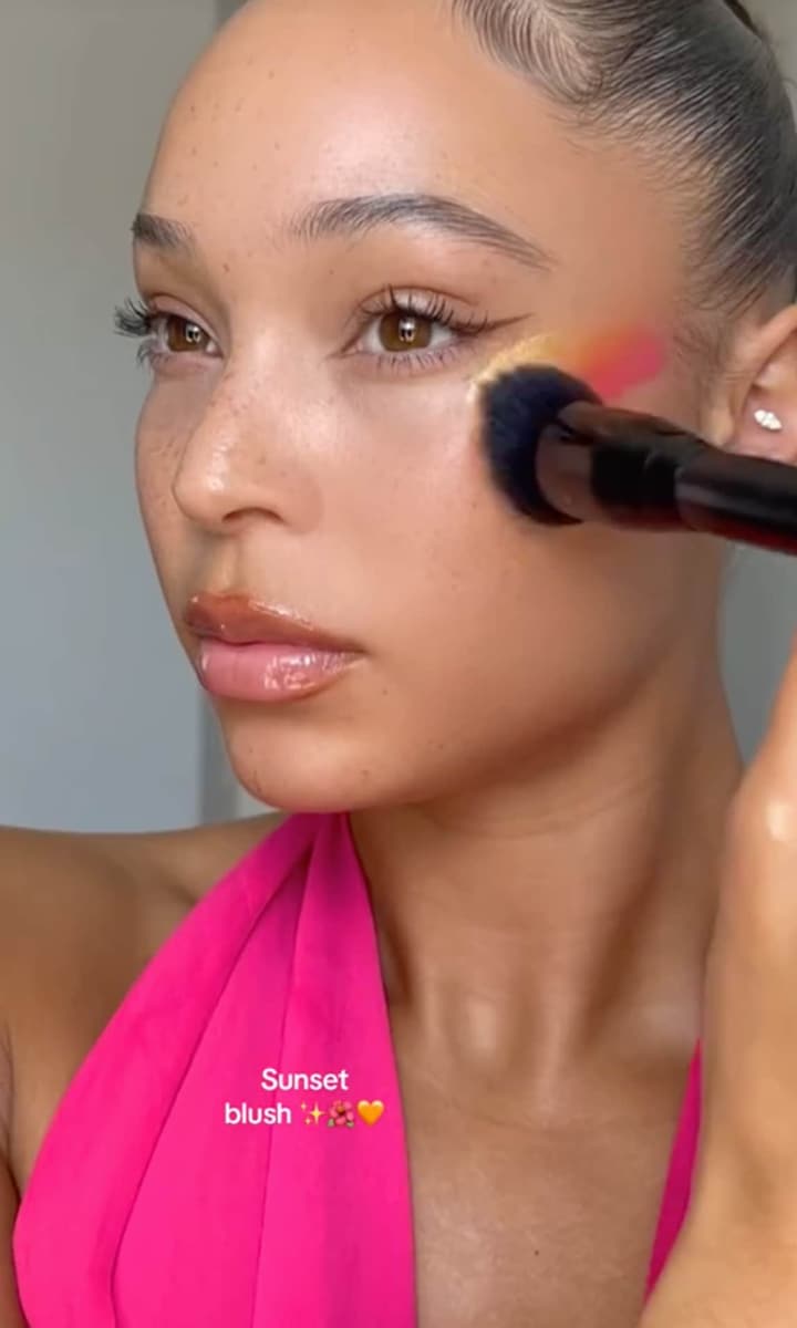 Sunset Blush takes TikTok by storm: How can we recreate this summery look?