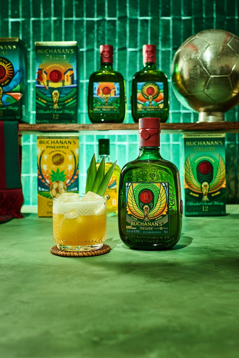 The Buchanita, made with Buchanan's DeLuxe Whisky and pineapple juice, is the official cocktail of the FIFA World Cup 2026.