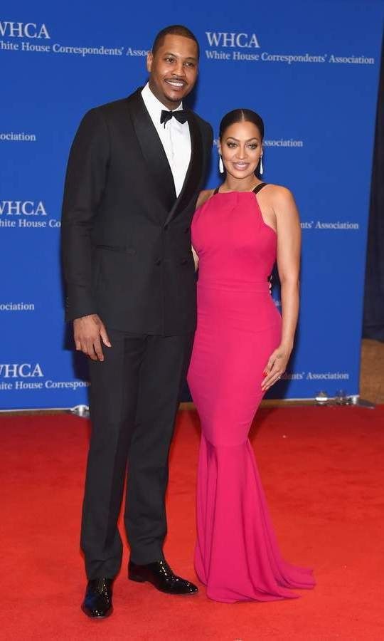 Carmelo and La La Anthony
<br>
Photo: Getty Images