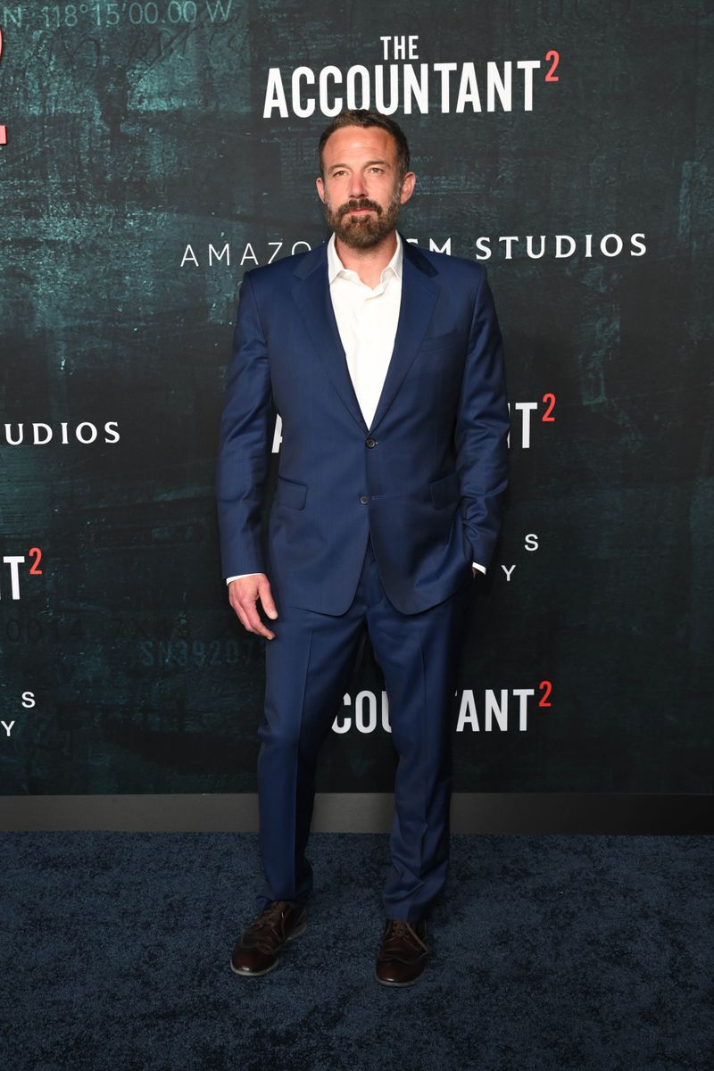 Ben Affleck at "The Accountant 2" Los Angeles Premiere held at TCL Chinese Theatre on April 16, 2025 in Los Angeles, California.