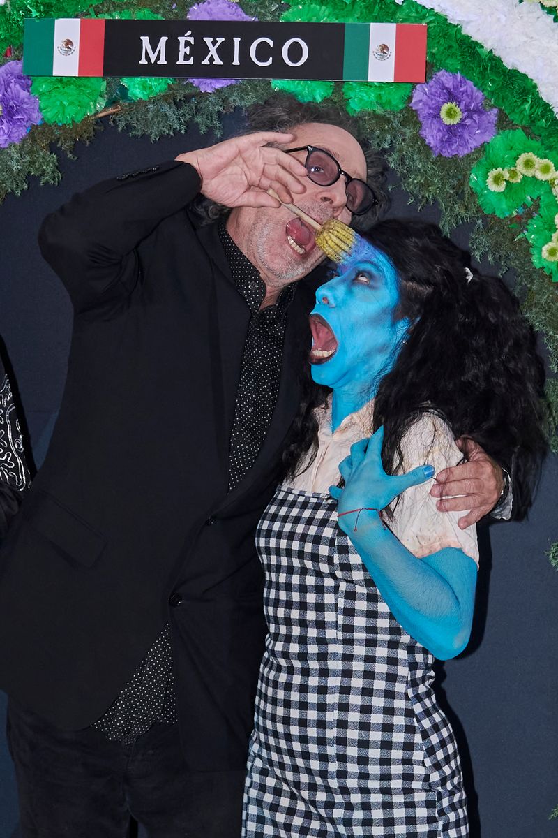 Tim Burton poses during the photocall for the movie 'Beetlejuice Beetlejuice' at Four Seasons Hotel on August 13, 2024 in Mexico City, Mexico. (Photo by Jaime Nogales/Medios y Media/Getty Images)