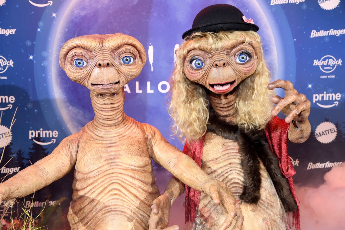 Last Halloween, the couple iconically dressed as two versions of E.T.