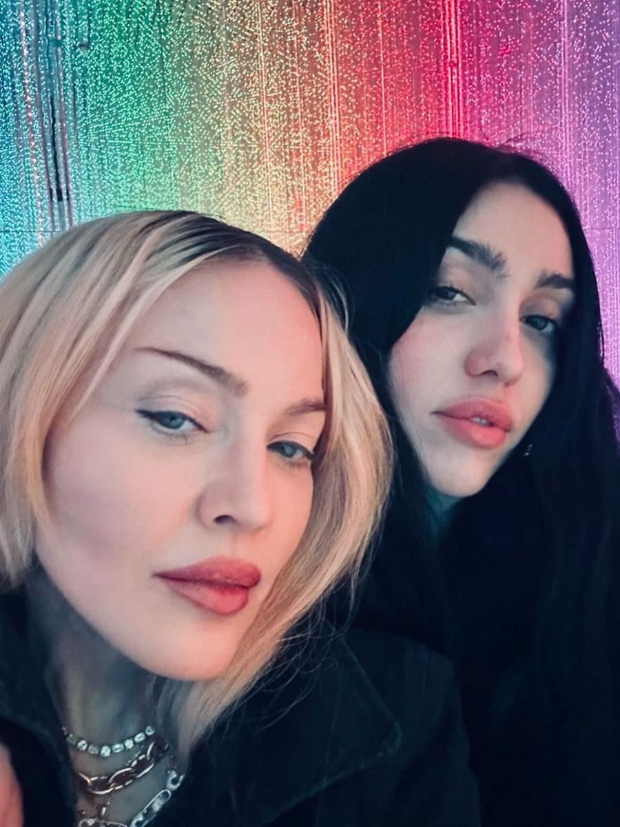 Alongside a series of throwback photos and selfies through the years, the pop icon posted a touching message to her eldest child, sharing her love and appreciation for Lourdes.