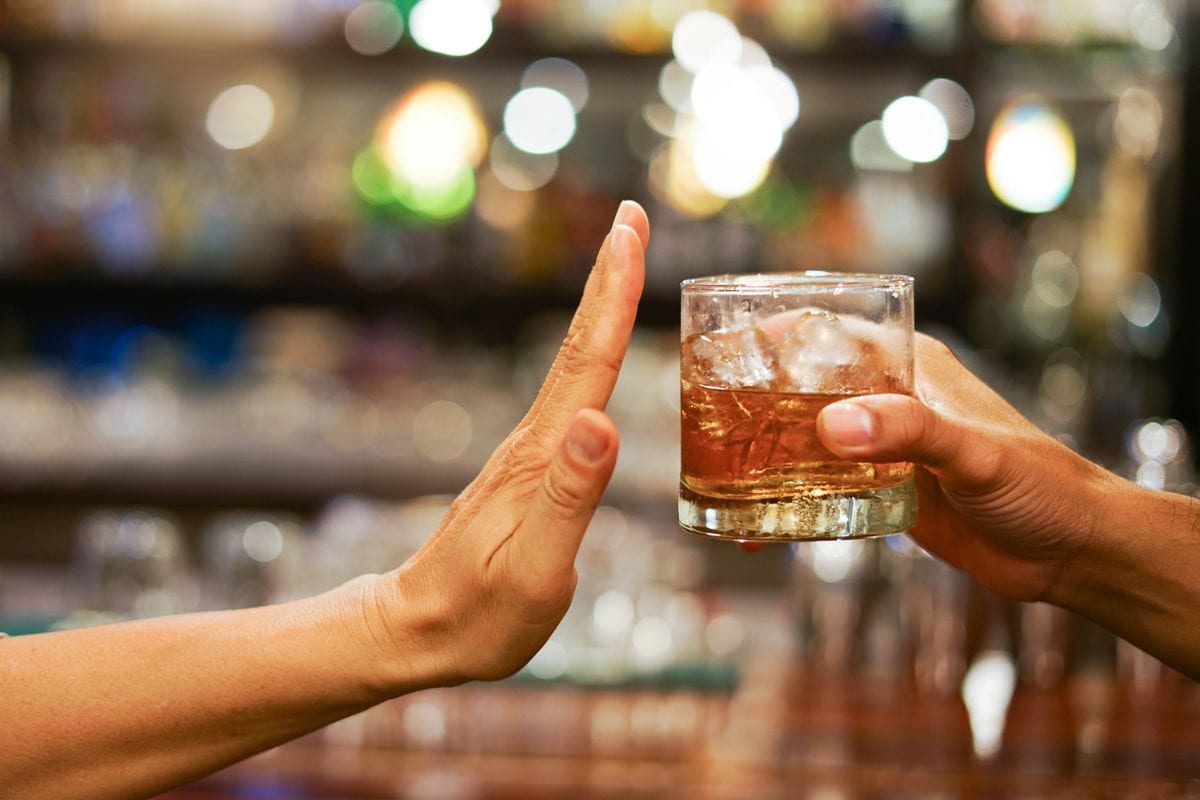 Stop drinking!