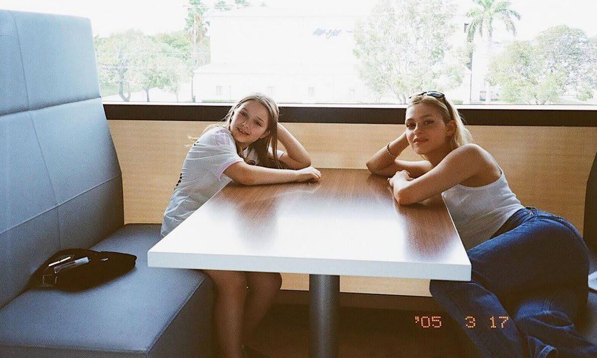 Harper Seven Beckham and Nicola Anne Peltz
