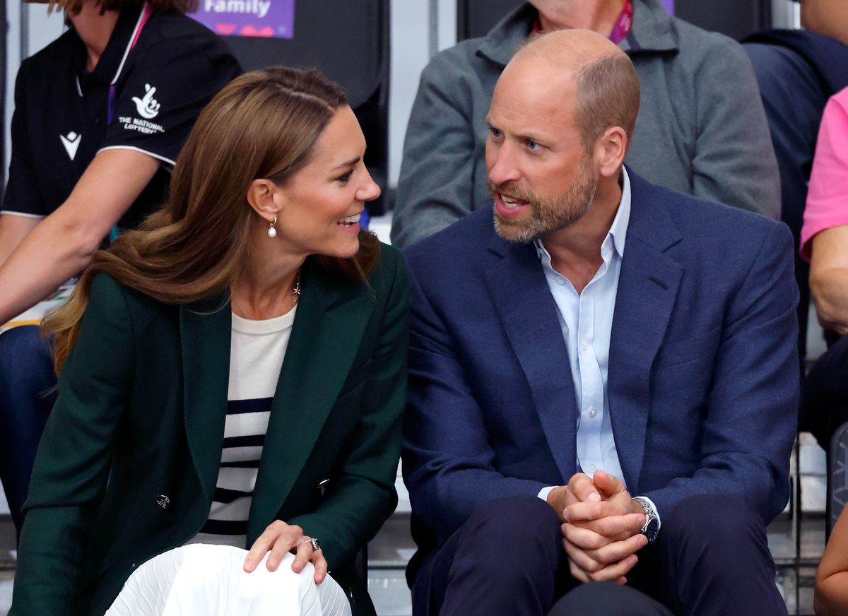 Kate Middleton and Prince William during the Glasgow 2026 Commonwealth Games