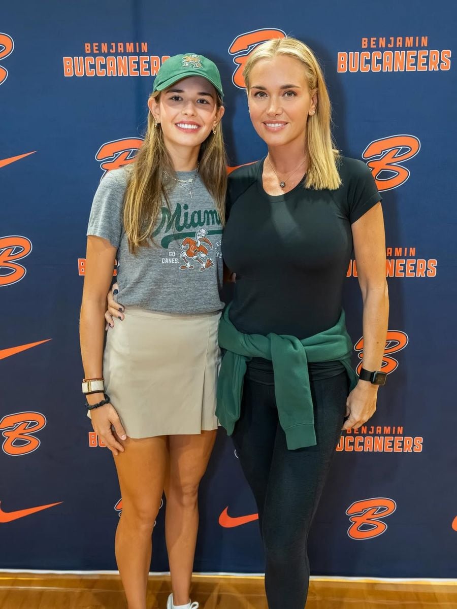 Kai was supported by her mother, Vanessa Trump