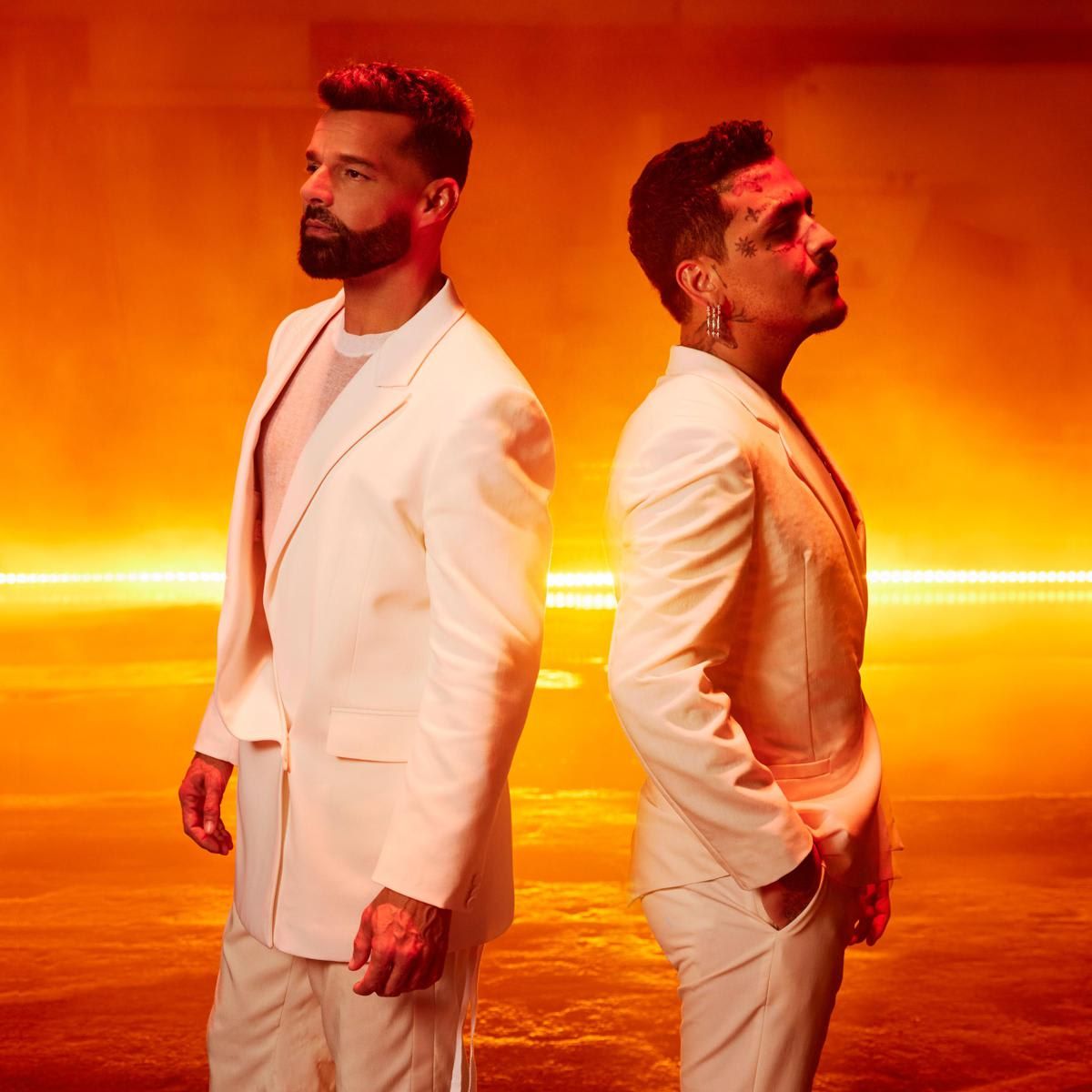 Ricky Martin and Christian Nodal