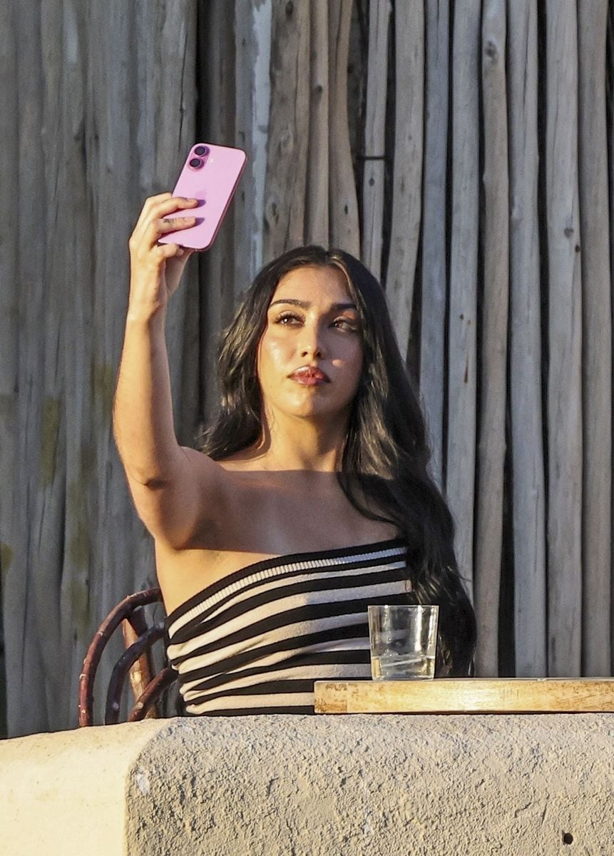 Madonna's daughter enjoyed her time in Ibiza, before performing alongside her band, Lolahol