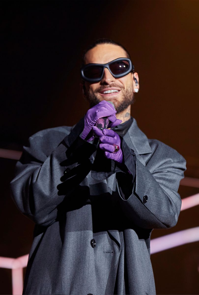 Singer Maluma performs during the Flow Fest 2023 at Autodromo Hermanos Rodriguez on November 26, 2023 in Mexico City, Mexico. (Photo by Jaime Nogales/Medios y Media/Getty Images)