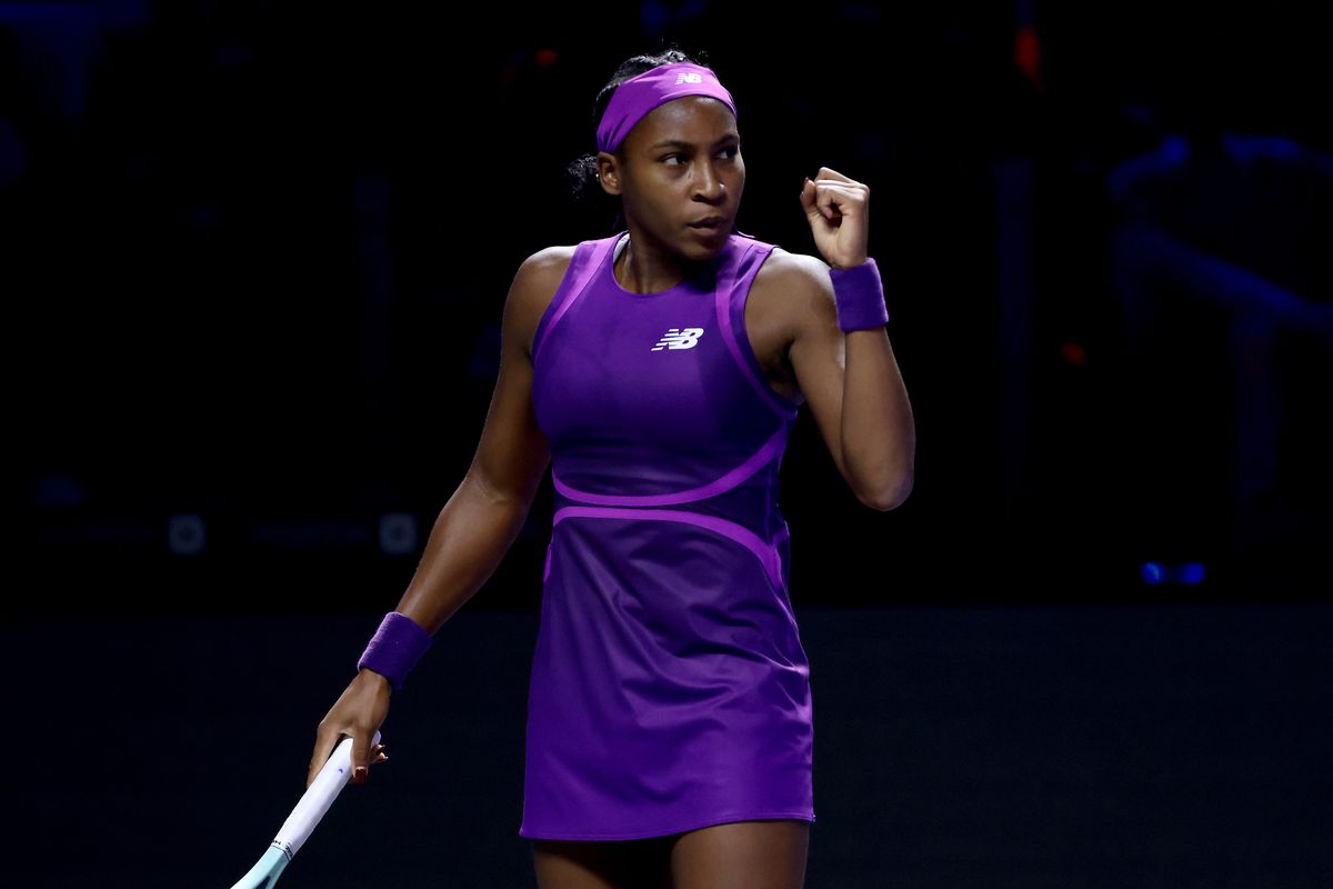 Coco Gauff says she likes to express herself with her outfits 