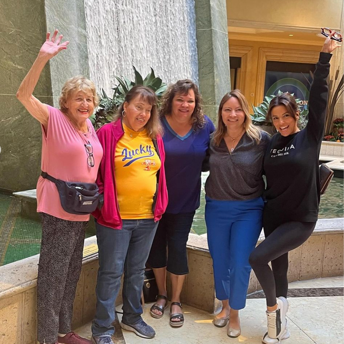 Eva Longoria celebrates sister’s birthday in Las Vegas