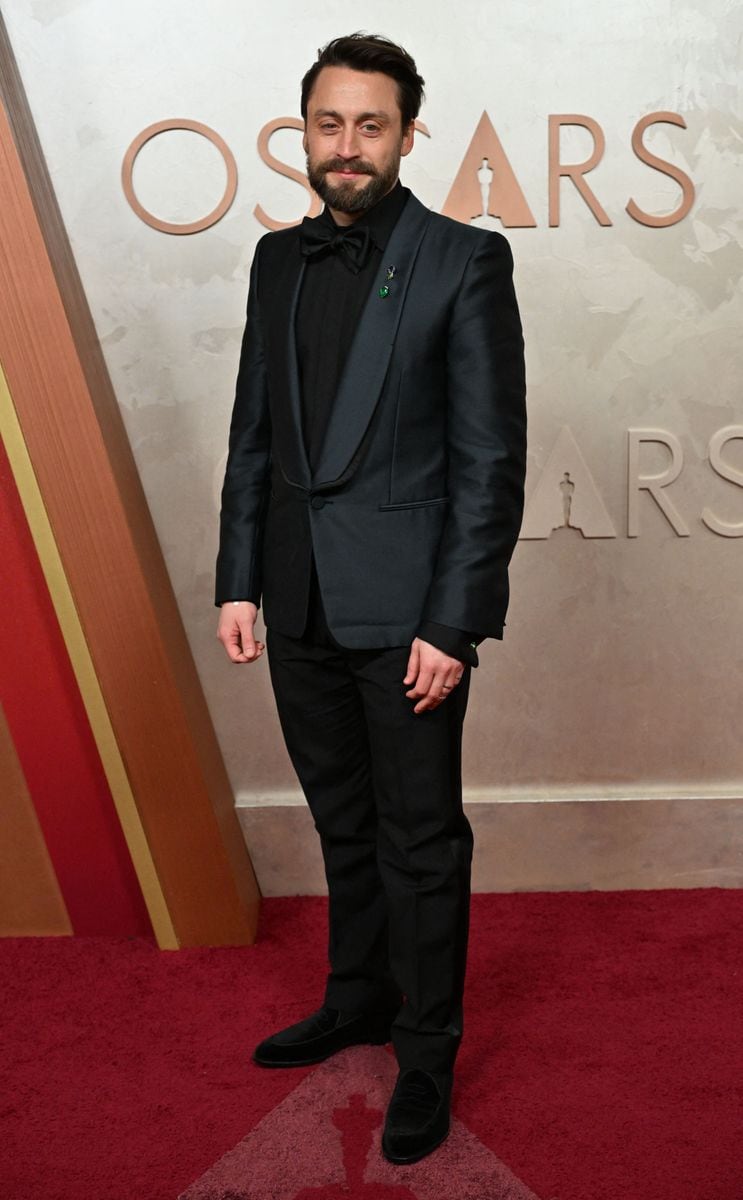 US actor Kieran Culkin attends the 97th Annual Academy Awards at the Dolby Theatre in Hollywood, California on March 2, 2025. (Photo by Robyn Beck / AFP) (Photo by ROBYN BECK/AFP via Getty Images)           