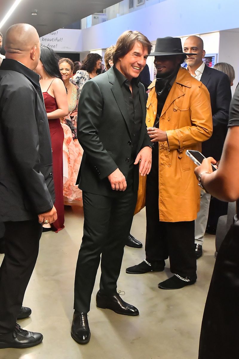 Tom Cruise was the man of the hour 