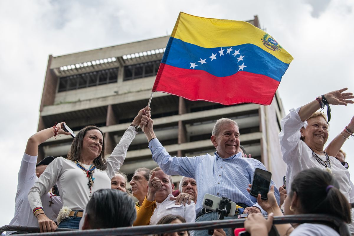 Maria Corina Machado and Edmundo Gonzalez ran against Nicolas Maduro in the 2024 Presidential Elections in Venezuela