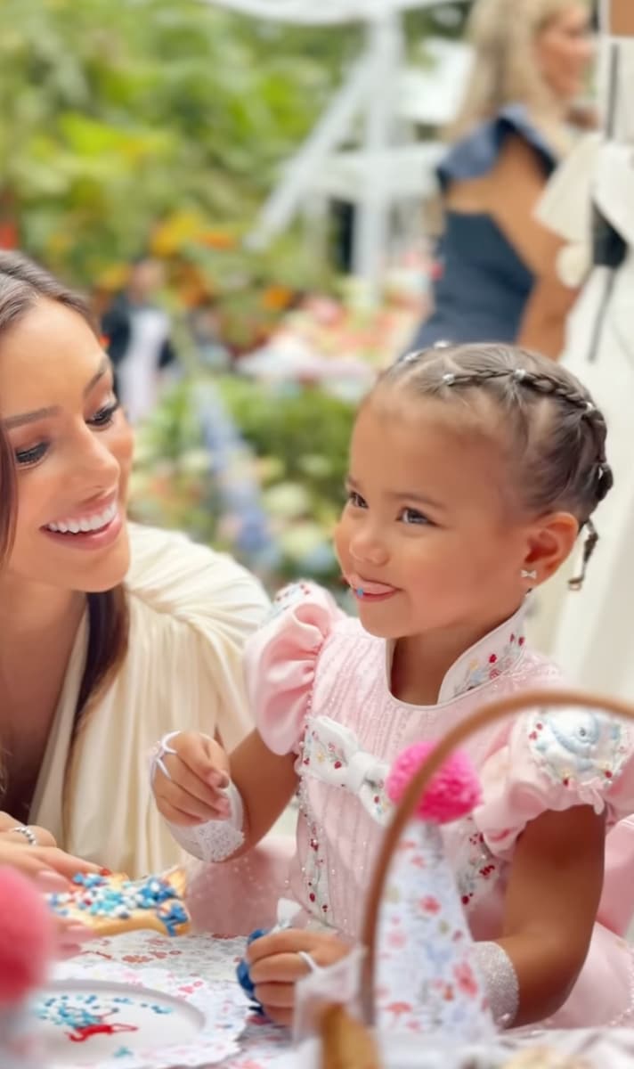 Mavie, who turned two, was the star of a lavish fairytale-themed party