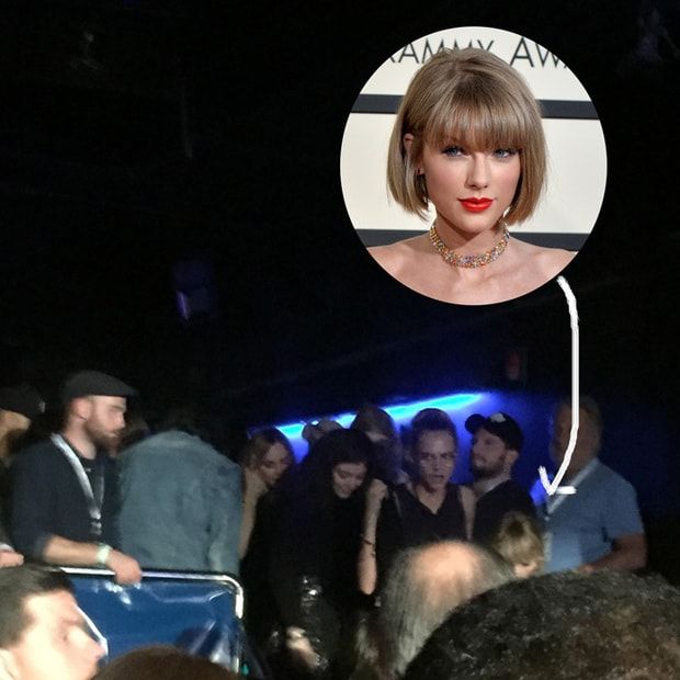 Taylor Swift stepped out with her girl squad for a private Kings of Leon concert in New York City.
Photo: HELLO!/Hahn Lionel ABACA USA/PA Images