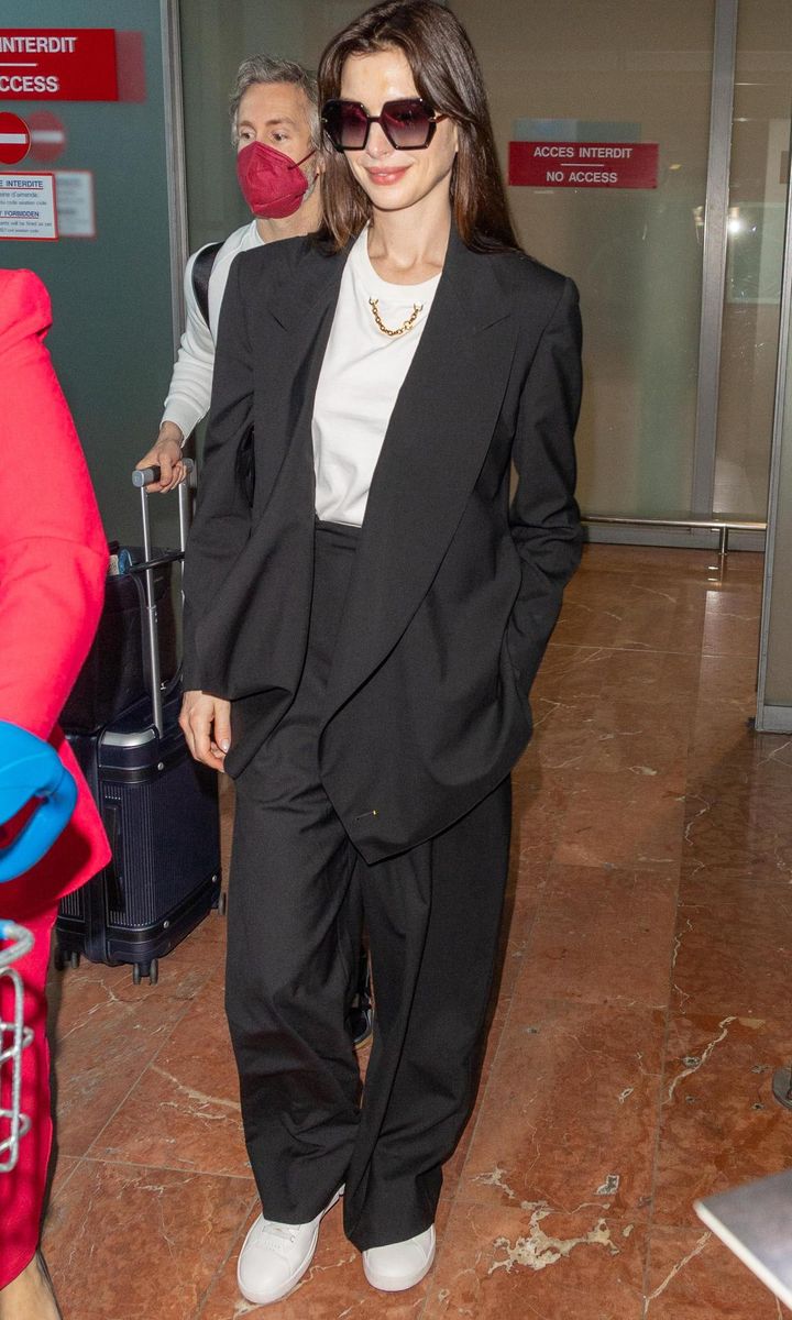 Celebrity Sightings At Nice Airport - The 75th Annual Cannes Film Festival