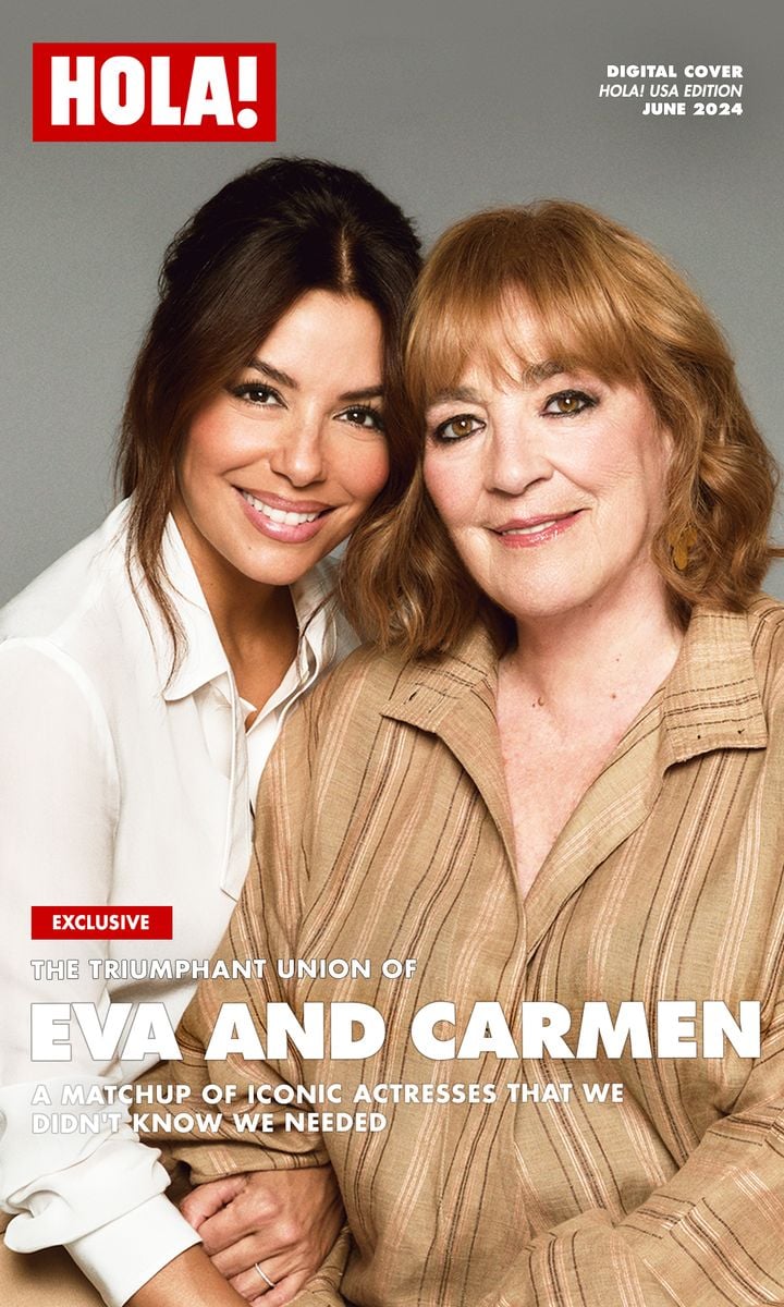 HOLA! Digital Cover Eva Longoria and Carmen Maura 