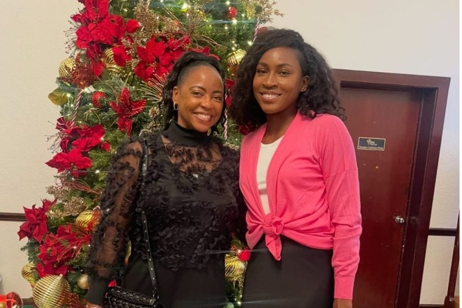 Coco Gauff’s first Christmas as a homeowner is pure holiday magic