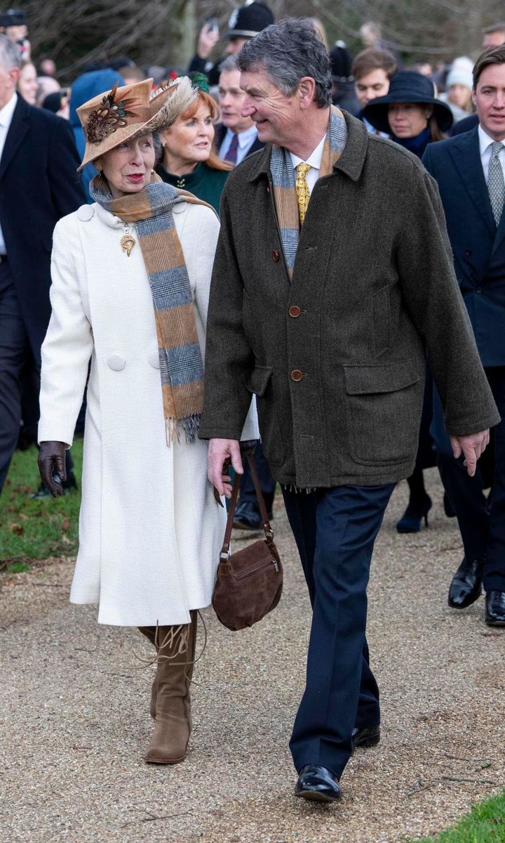 Princess Anne and Sir Timothy Laurence