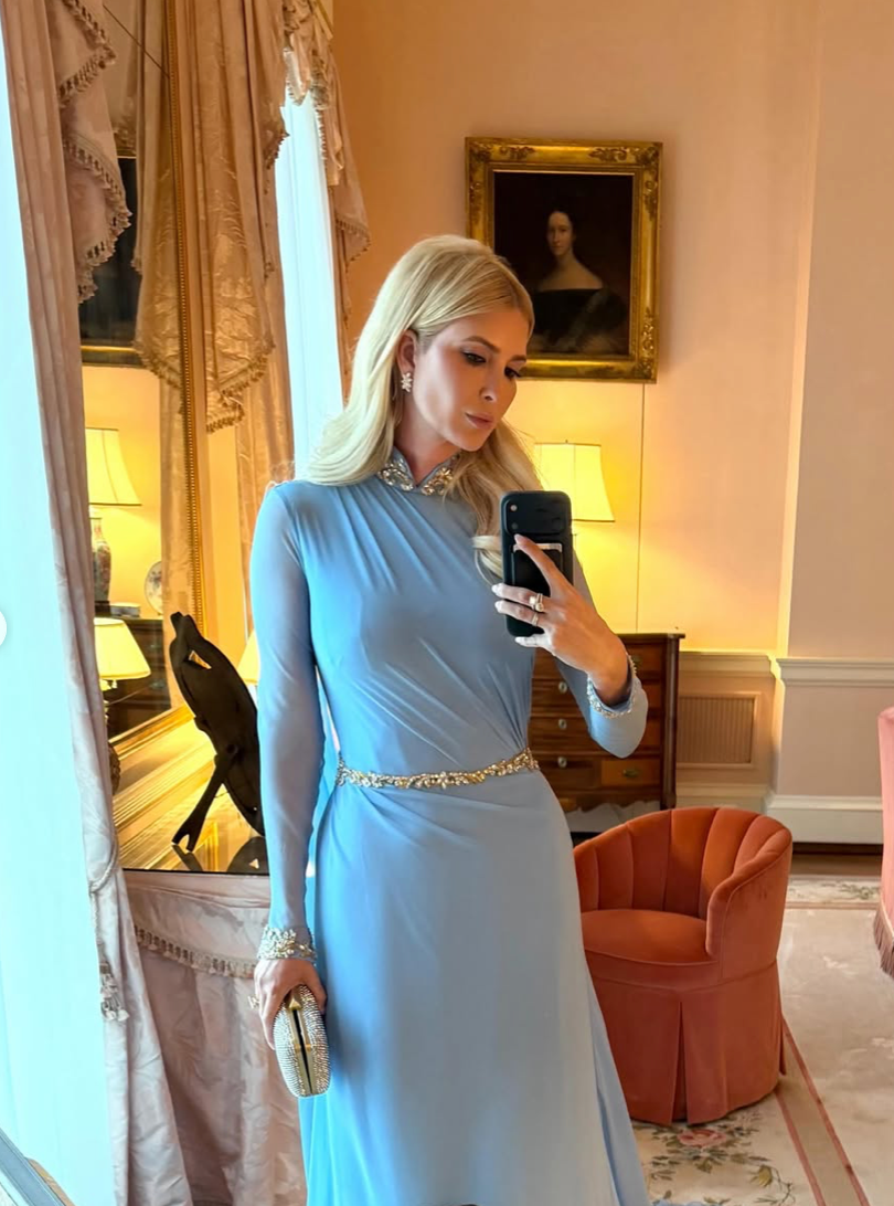 For galas and formal events, Ivanka Trump has built a signature style rooted in polished restraint and timeless femininity.