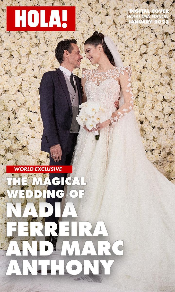 Inside Marc Anthony and Nadia Ferreira’s wmagical wedding