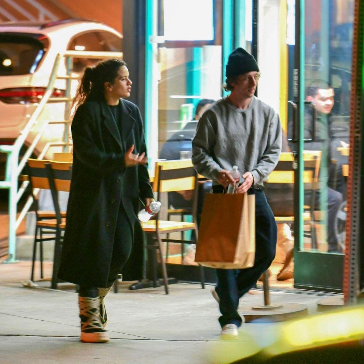 Rosalia and Jeremy Allen White