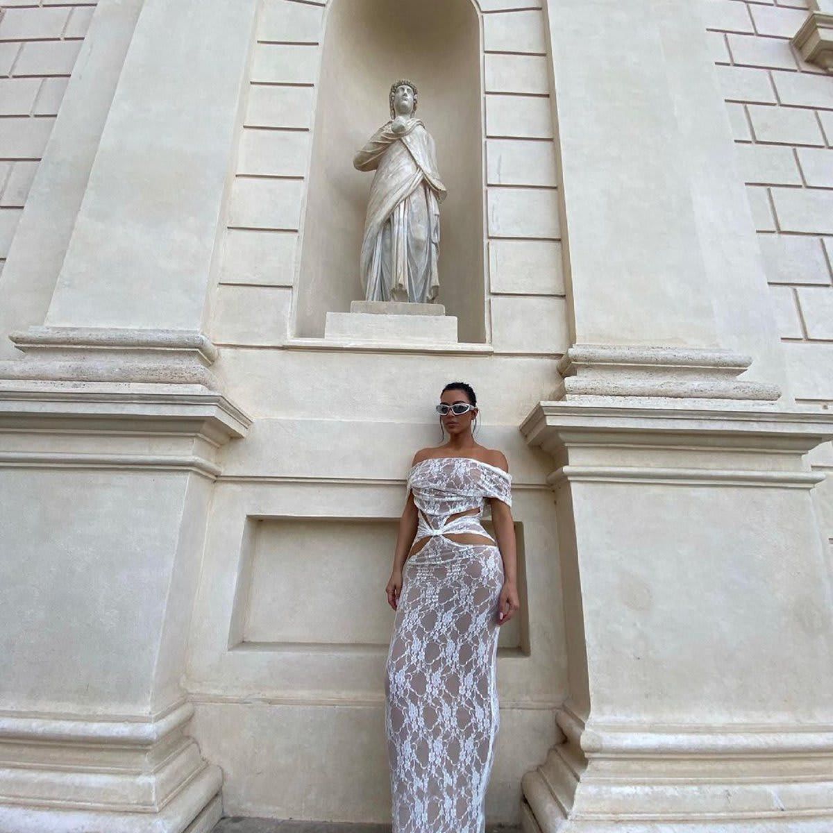 Kim Kardashian and Kate Moss' trip to the Vatican