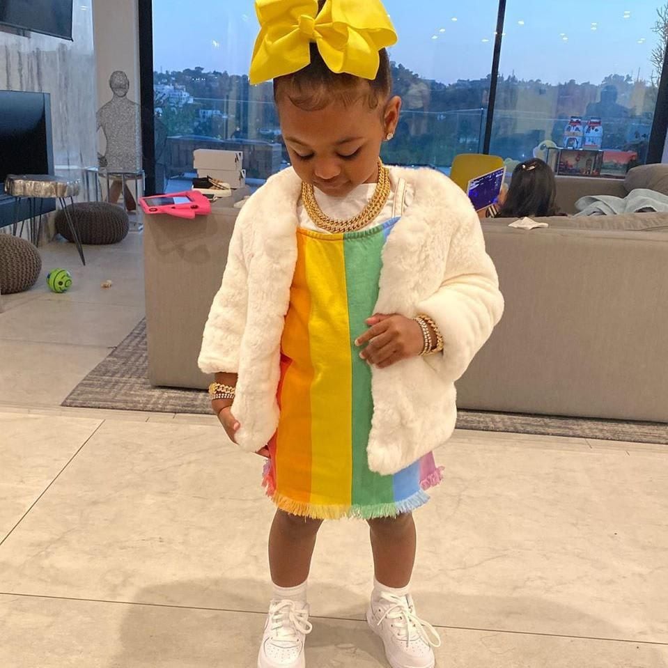 Cardi B shares pictures of her daughter Kulture rocking serious bling