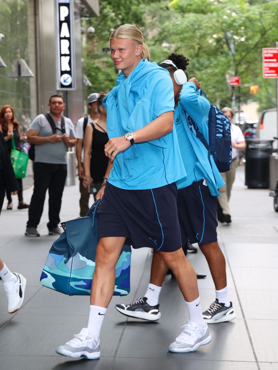Erling Haaland of Manchester City F.C. with the Endless Road HAC 50, estimated at roughly $45,500