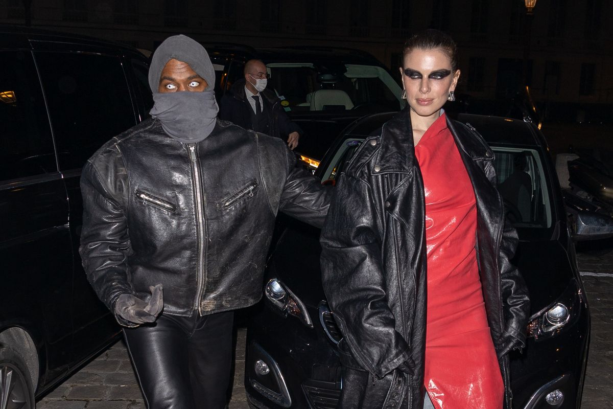Kanye and Julia Fox had a brief romance in 2022 before he met Bianca Censori