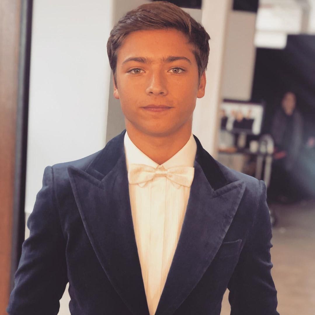 Joaquin Antonio Consuelos gets a haircut