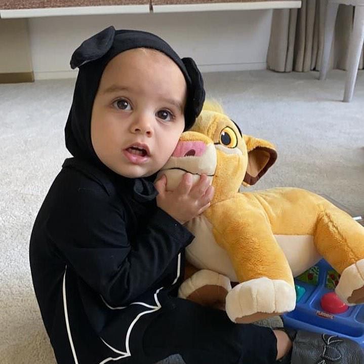 Eva Longoria and Santiago Baston Halloween
