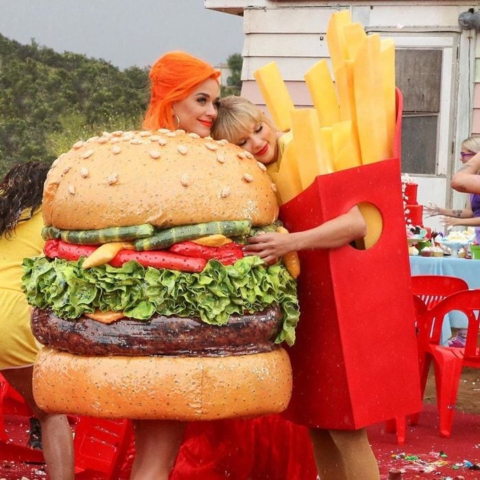 Katy Perry and Taylor Swift